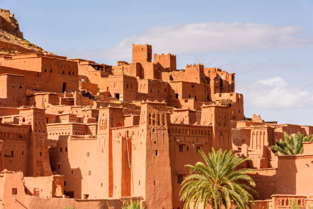 Great view of kasbah Ait Ben haddou